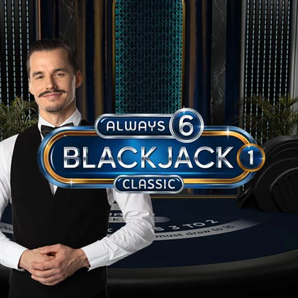 Classic Always 6 Blackjack su Betsson
